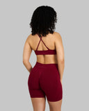 Sujetador Convertible Multiforme en Color Frambuesa con Escote en Forma de Corazón