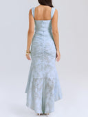 Vestido maxi floral Blue Bell