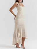 Vestido maxi floral Blue Bell