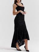 Vestido maxi floral Blue Bell