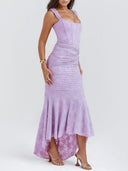 Vestido maxi floral Blue Bell