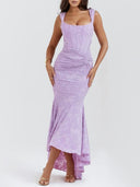 Vestido maxi floral Blue Bell