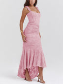 Vestido maxi floral Blue Bell