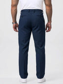 Pantalón formal Elegancia fundida en confort