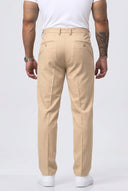 Pantalón formal Elegancia fundida en confort