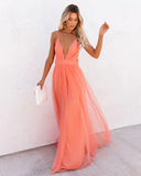 Patrec | Vestido mujer elegante maxi vestido