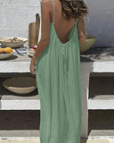 Backless Cami Lounge Dress