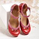 Amalia | Sandalias ortopédicas con tacón bajo