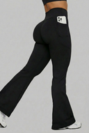 Legging Flare Cintura en V Latte – Ajuste favorecedor