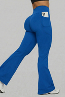 Legging Flare Cintura en V Latte – Ajuste favorecedor