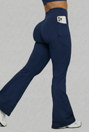 Legging Flare Cintura en V Latte – Ajuste favorecedor