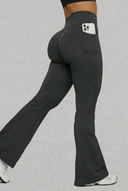 Legging Flare Cintura en V Latte – Ajuste favorecedor