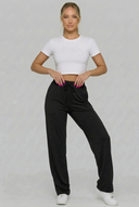 Pantalón clásico – en azul oscuro, gris y negro elegante