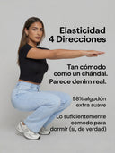 BBL vaqueros de pierna ancha