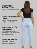 BBL vaqueros de pierna ancha