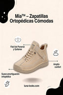 Luna Looks™ - Zapatillas Ortopédicas cómodas e indoloras
