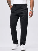 Pantalón formal Elegancia fundida en confort