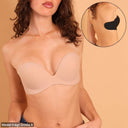 Sujetador adhesivo push-up sin tirantes